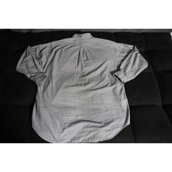 Ralph Lauren Golf Blake ButtonUp Shirt Men Gray Houndstooth Pony Logo Embroidery - Picture 7 of 10